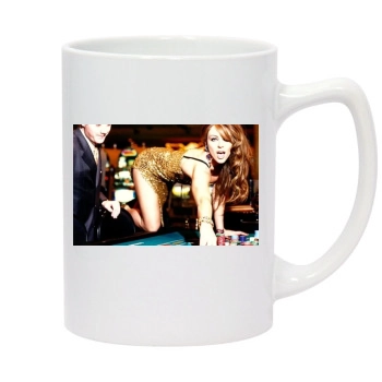 Elizabeth Hurley 14oz White Statesman Mug