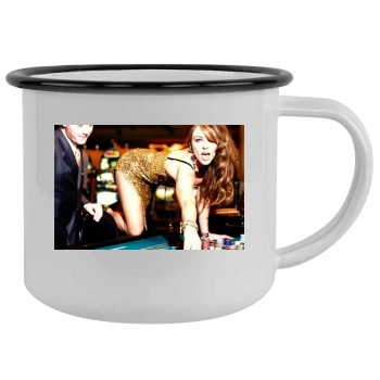 Elizabeth Hurley Camping Mug