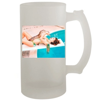 Elizabeth Hurley 16oz Frosted Beer Stein