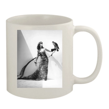 Elizabeth Hurley 11oz White Mug