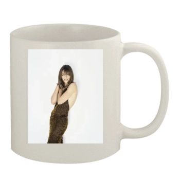 Elizabeth Hurley 11oz White Mug