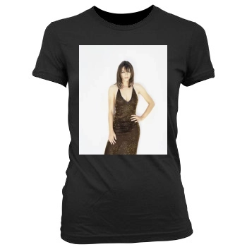 Elizabeth Hurley Women's Junior Cut Crewneck T-Shirt