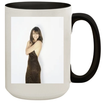 Elizabeth Hurley 15oz Colored Inner & Handle Mug