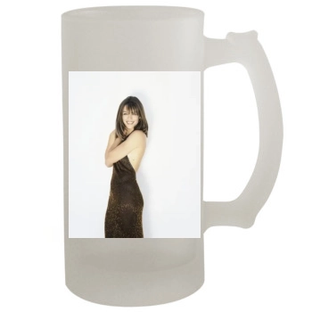 Elizabeth Hurley 16oz Frosted Beer Stein