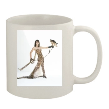 Elizabeth Hurley 11oz White Mug