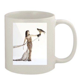 Elizabeth Hurley 11oz White Mug