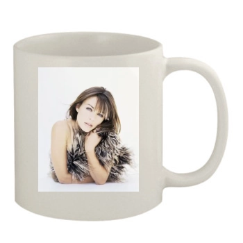 Elizabeth Hurley 11oz White Mug