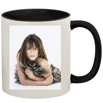 Elizabeth Hurley 11oz Colored Inner & Handle Mug