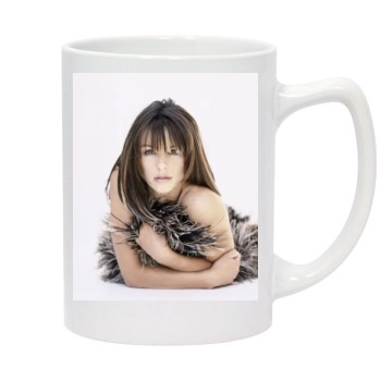 Elizabeth Hurley 14oz White Statesman Mug