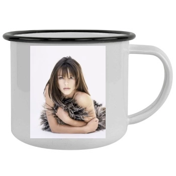 Elizabeth Hurley Camping Mug