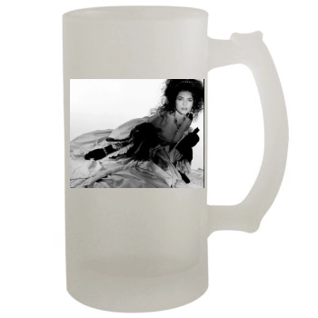 Elizabeth Hurley 16oz Frosted Beer Stein