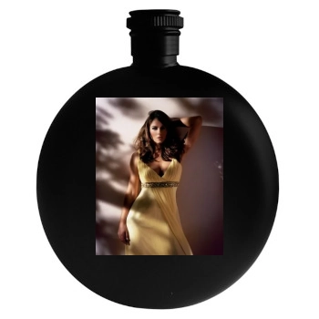 Elizabeth Hurley Round Flask