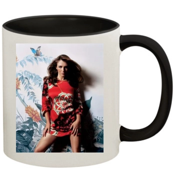 Elizabeth Hurley 11oz Colored Inner & Handle Mug