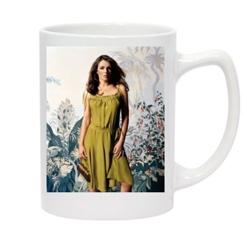 Elizabeth Hurley 14oz White Statesman Mug