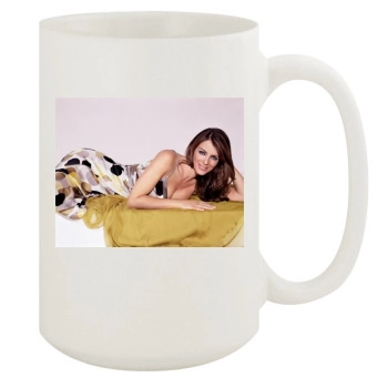 Elizabeth Hurley 15oz White Mug