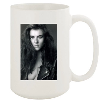 Elizabeth Hurley 15oz White Mug