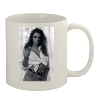 Elizabeth Hurley 11oz White Mug