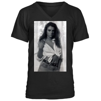 Elizabeth Hurley Men's V-Neck T-Shirt