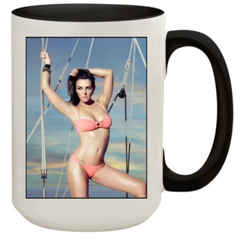 Elizabeth Hurley 15oz Colored Inner & Handle Mug