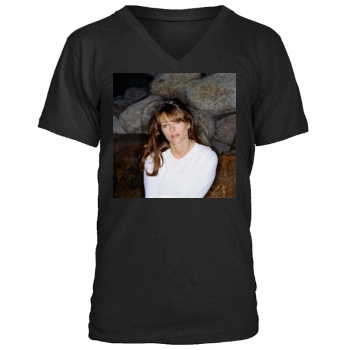 Elizabeth Hurley Men's V-Neck T-Shirt