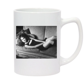 Elizabeth Hurley 14oz White Statesman Mug