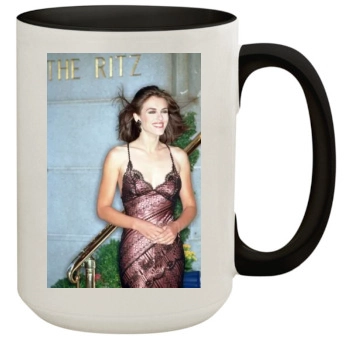 Elizabeth Hurley 15oz Colored Inner & Handle Mug