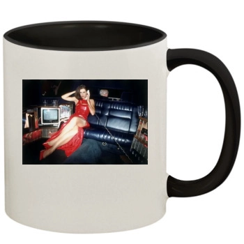 Elizabeth Hurley 11oz Colored Inner & Handle Mug