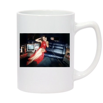 Elizabeth Hurley 14oz White Statesman Mug