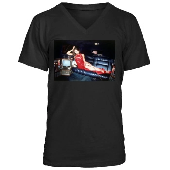 Elizabeth Hurley Men's V-Neck T-Shirt