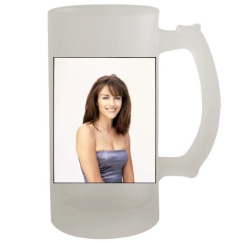 Elizabeth Hurley 16oz Frosted Beer Stein