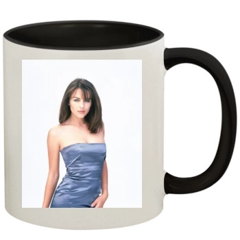 Elizabeth Hurley 11oz Colored Inner & Handle Mug