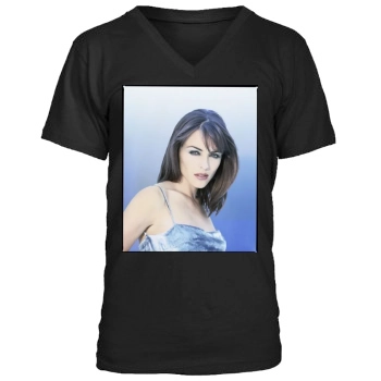 Elizabeth Hurley Men's V-Neck T-Shirt