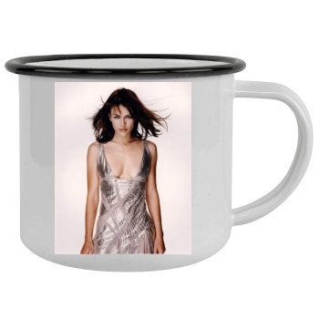 Elizabeth Hurley Camping Mug