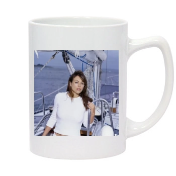 Elizabeth Hurley 14oz White Statesman Mug