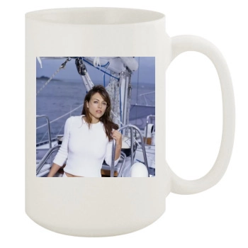 Elizabeth Hurley 15oz White Mug