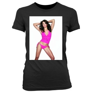 Elizabeth Hurley Women's Junior Cut Crewneck T-Shirt