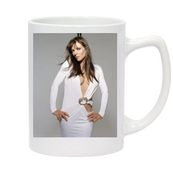 Elizabeth Hurley 14oz White Statesman Mug