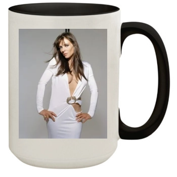 Elizabeth Hurley 15oz Colored Inner & Handle Mug