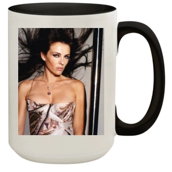 Elizabeth Hurley 15oz Colored Inner & Handle Mug