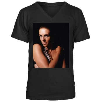 Elizabeth Hurley Men's V-Neck T-Shirt