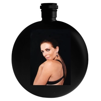 Elizabeth Hurley Round Flask