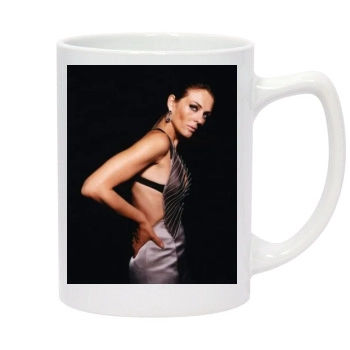 Elizabeth Hurley 14oz White Statesman Mug