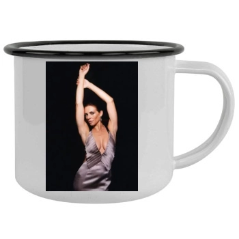 Elizabeth Hurley Camping Mug