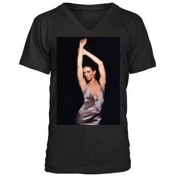 Elizabeth Hurley Men's V-Neck T-Shirt