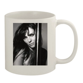 Elizabeth Hurley 11oz White Mug