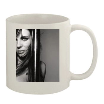 Elizabeth Hurley 11oz White Mug