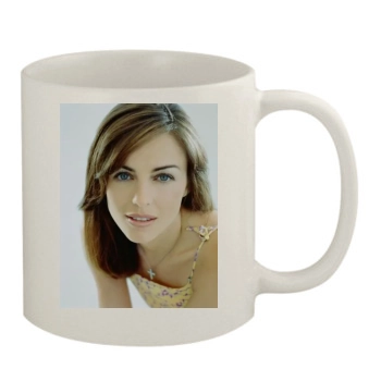 Elizabeth Hurley 11oz White Mug