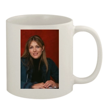 Elizabeth Hurley 11oz White Mug