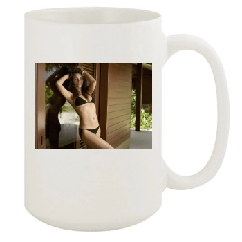 Elizabeth Hurley 15oz White Mug