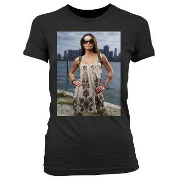 Gabrielle Anwar Women's Junior Cut Crewneck T-Shirt